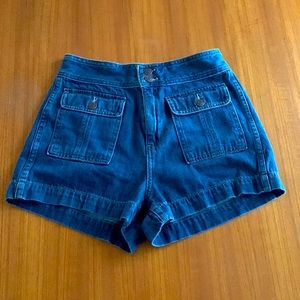 Gap High Waisted Jean Shorts